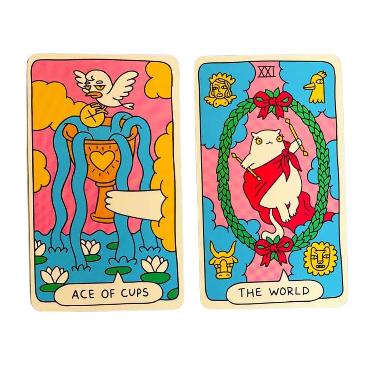 Paws Tarot Gatos Alternativo Caja Metálica