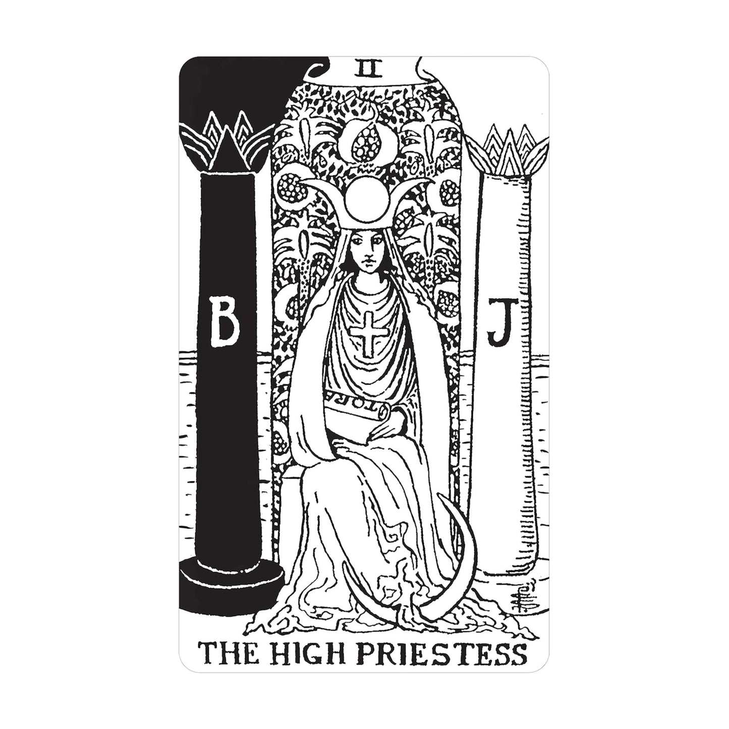 Black & White Rider-Waite Tarot Deck Original