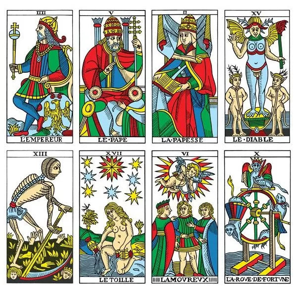 CBD tarot de marselle cartas
