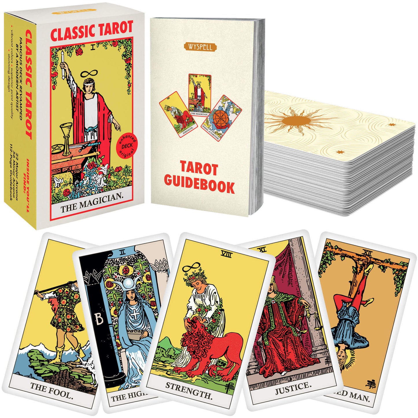 Classic Tarot Rider Wyspell Blanco