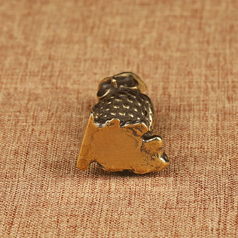 Figura de Búho en Bronce