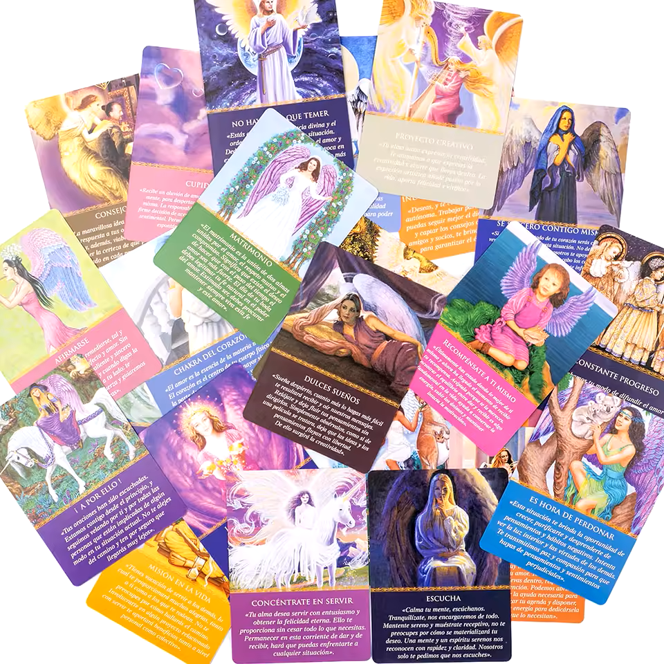 Oráculo La Ayuda Diaria de los Angeles cartas