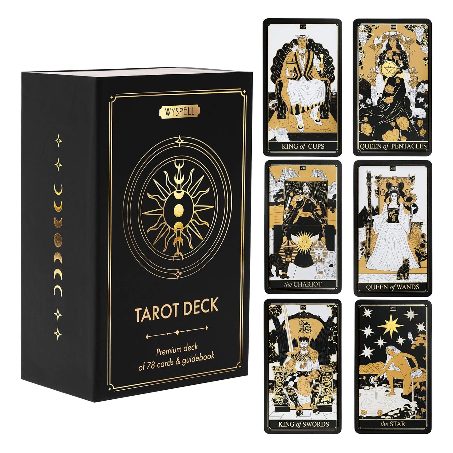 Tarot Rider Waite Wyspell Dorado Original Holográfico