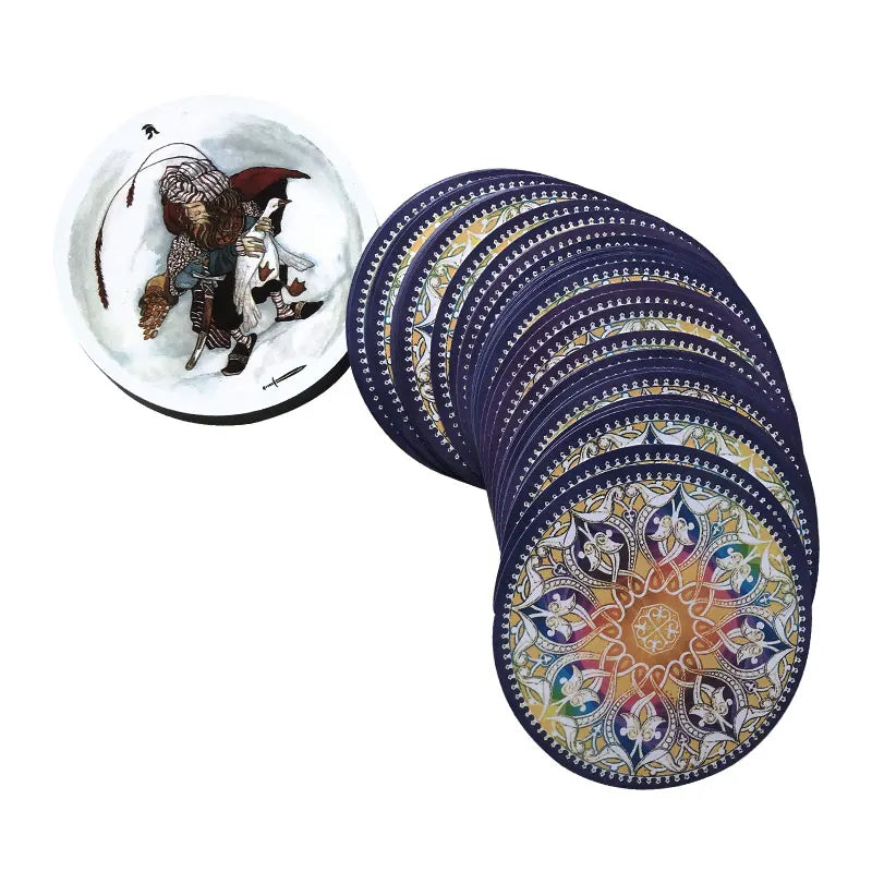 Tarot Circle of Life cartas redondas