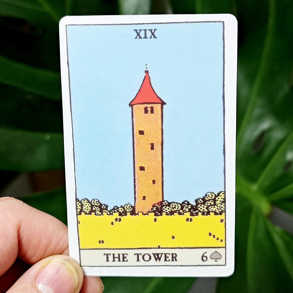 Tarot Pixie's Astounding carta the tower