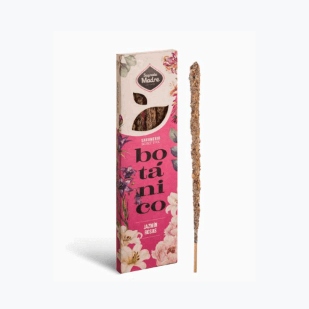 Varilla Incienso Botanico Jazmin y Rosas - Sagrada Madre