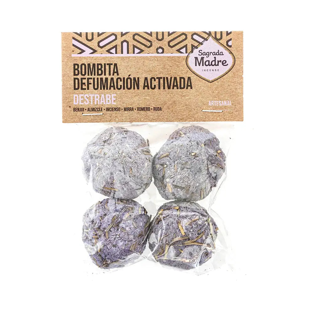 Bombitas x4 Sahumerios Destrabe Bolsa - Sagrada Madre