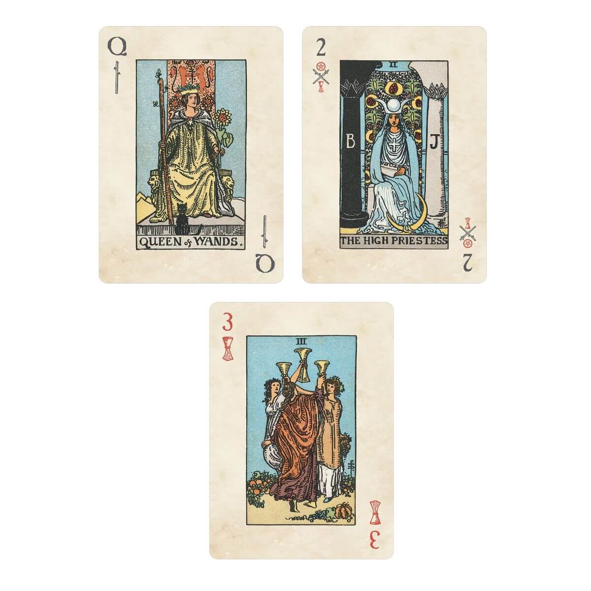 Rider-Waite Mazo de Cartas Tarot tipo Poker US Games Original