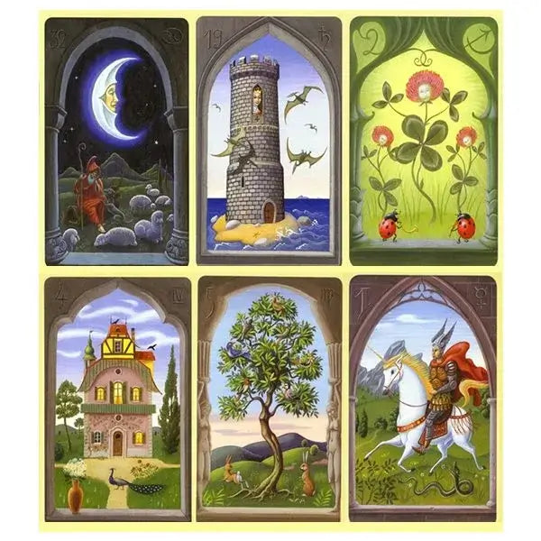 Mystical Oráculo Lenormand 6 cartas a la vista