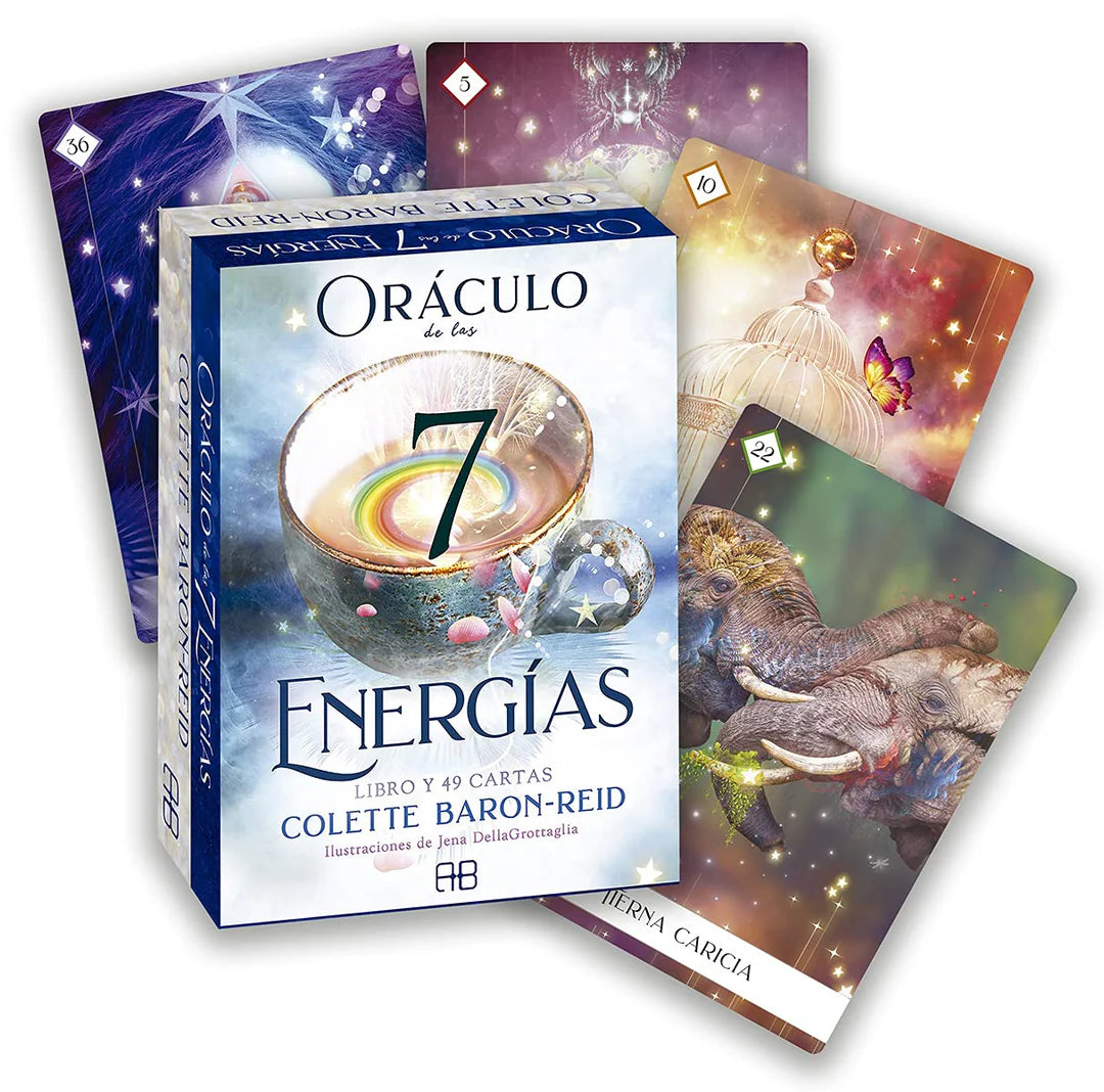 Oráculo de las 7 Energias Libro y Cartas Original