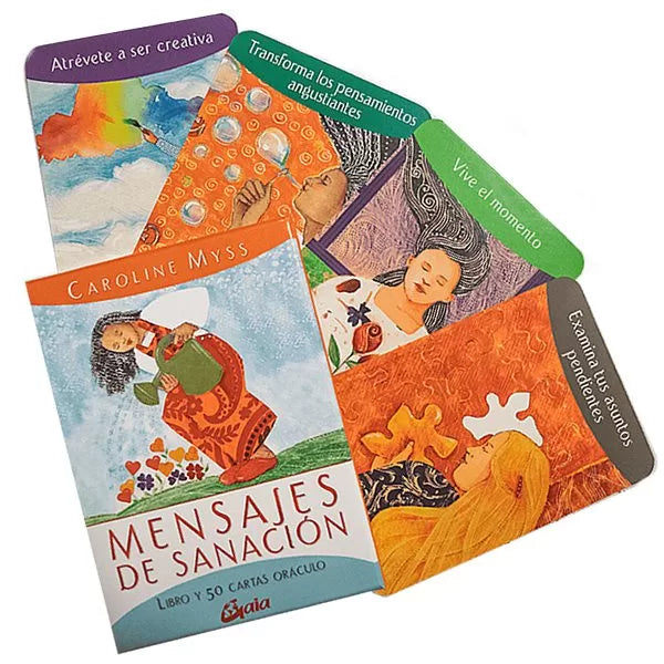 Mensajes de Sanación 50 Cartas Oráculo