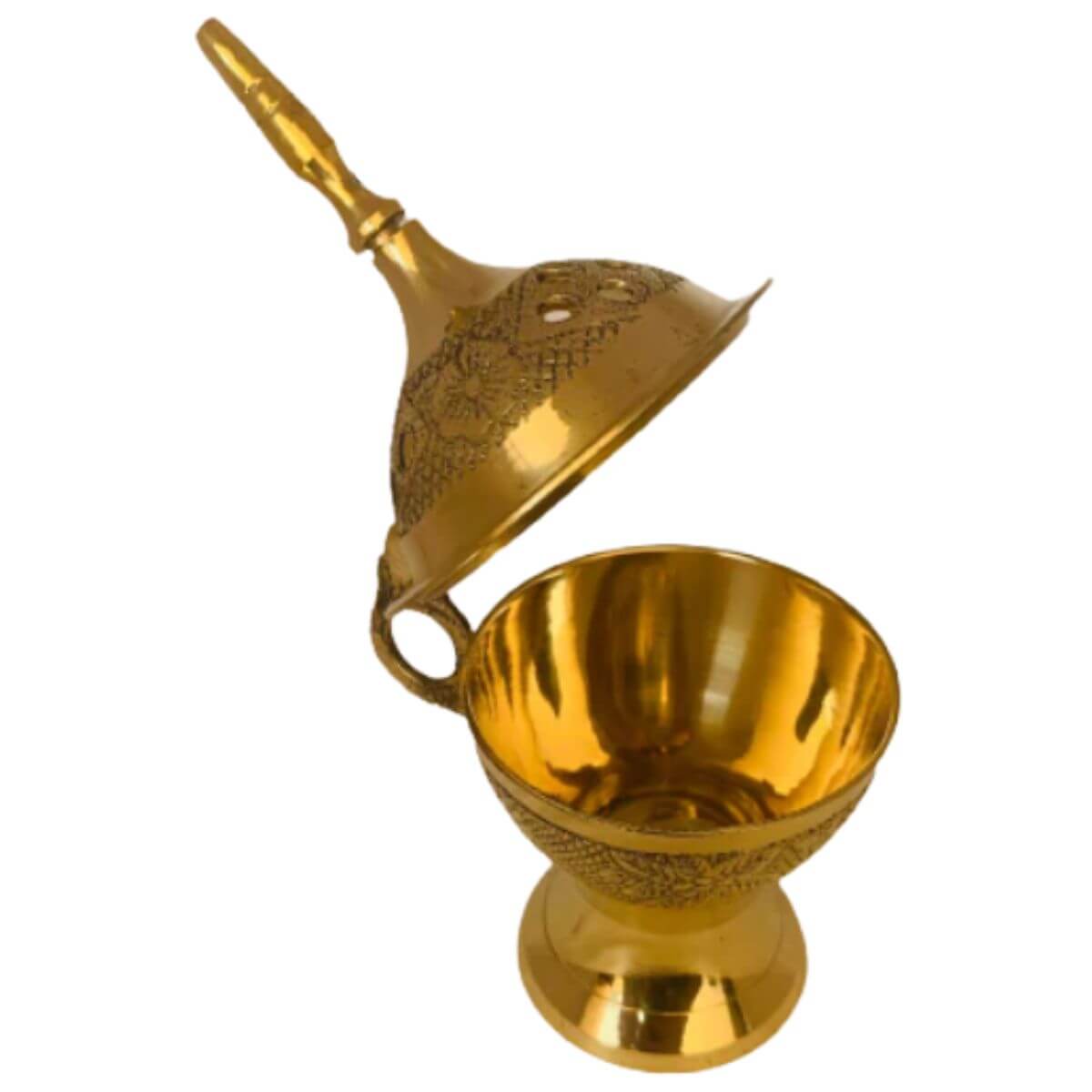 Quemador de resina Vintej Bronce