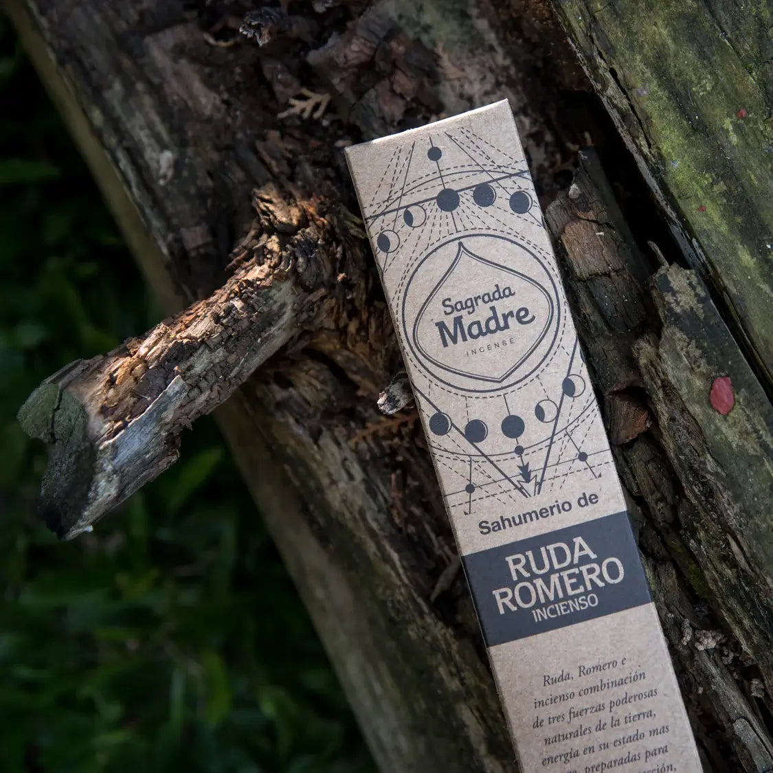 Varilla incienso Ruda Romero Natural - Sagrada Madre