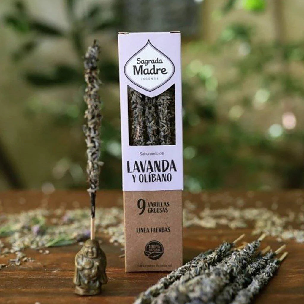 Incienso Herbal Lavanda & Olíbano - Sagrada Madre