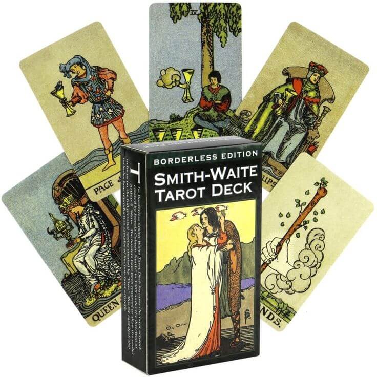 Tarot Smith-Waite Centennial Edition Tarot Deck Borderless (en Inglés)