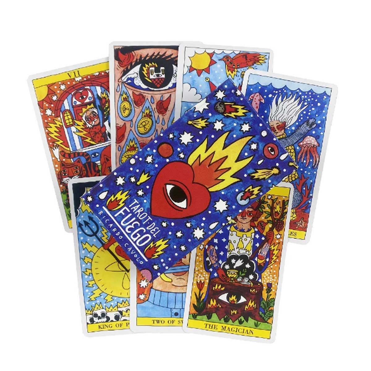 Tarot del Fuego caja mas cartas portada