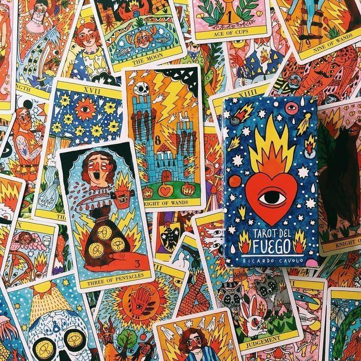 Tarot del Fuego Fournier Original