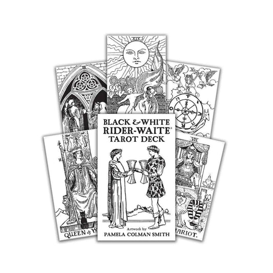 Black & White Rider-Waite Tarot Deck Original