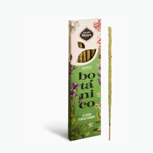 Varilla Incienso Botanico Té Verde y Champa - Sagrada Madre