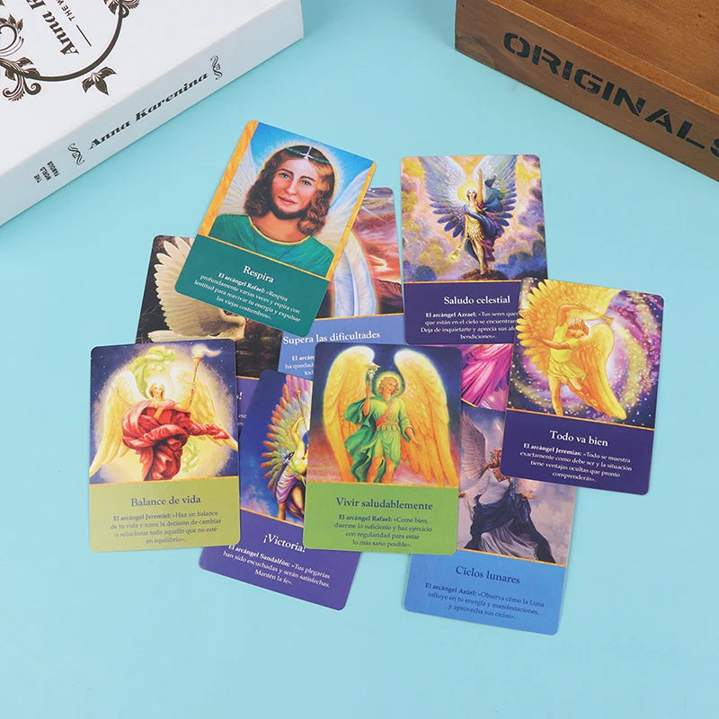 Oraculo Cartas Ardivinatorias de los Arcángeles cartas