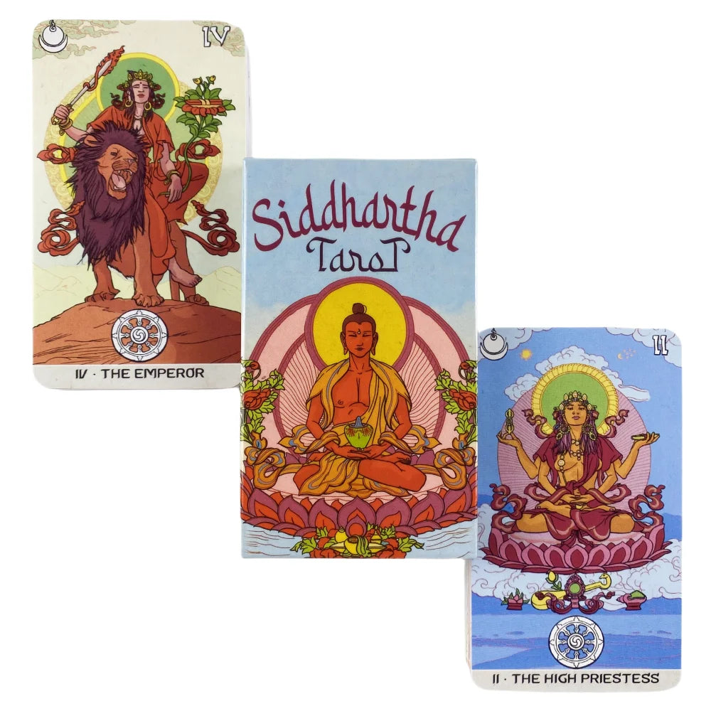 Tarot Siddhartha – Baraja de 78 Cartas para Crecimiento Espiritual - Alternativo