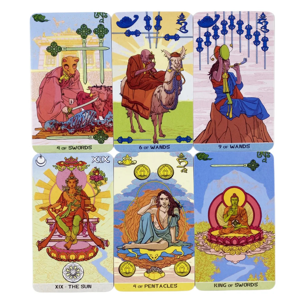 Tarot Siddhartha – Baraja de 78 Cartas para Crecimiento Espiritual - Alternativo