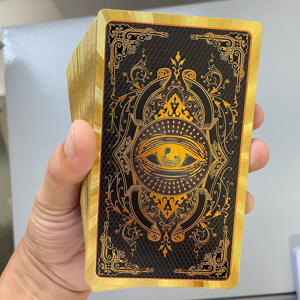 Tarot Raider-Waite Holográfico Gold caja de Colección