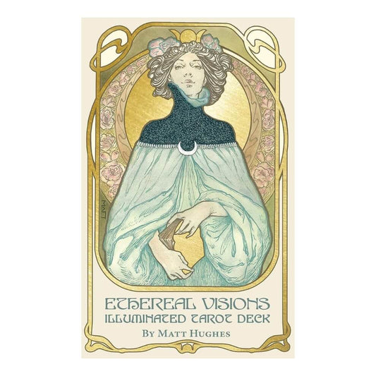 Tarot Ethereal Visions Original Detalles Brillantes tipo Holográfico