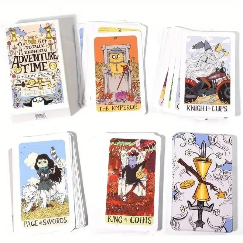 Tarot de Hora de Aventura caja mas  5 cartas 