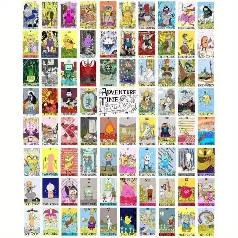 Tarot de Hora de Aventura todas las cartas