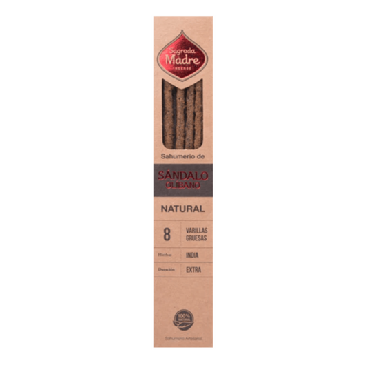 Varilla Incienso Sandalo y Olibano Natural - Sagrada Madre