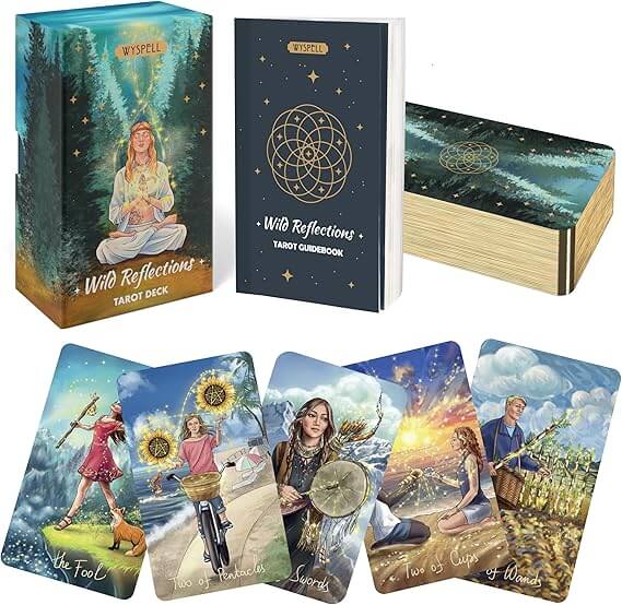 Wild Reflections Tarot Original Borde Holográfico