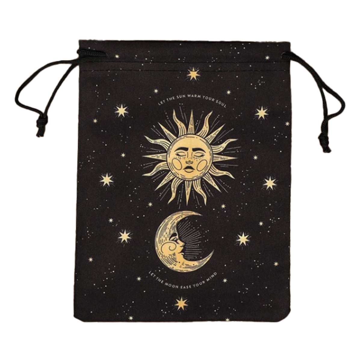 Bolsa Para Tarot Sol, Luna y Estrellas