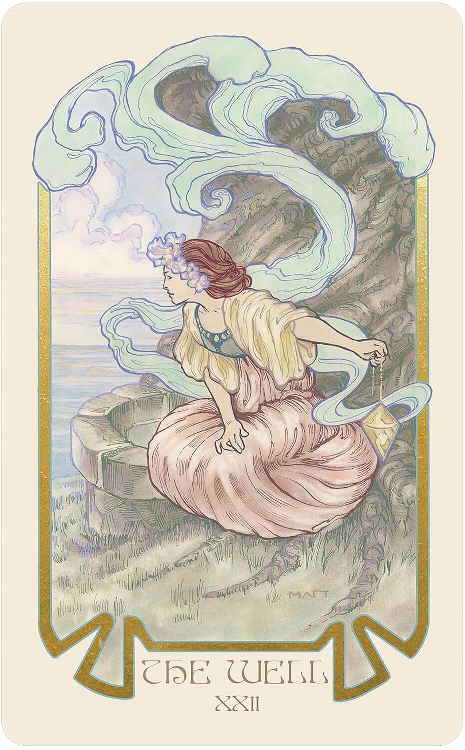 Tarot Ethereal Visions Original Detalles Brillantes tipo Holográfico