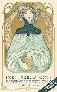 Tarot Ethereal Visions Original Detalles Brillantes tipo Holográfico