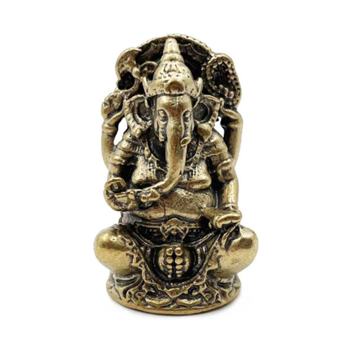 Ganesha Figura de Bronce 5 x 3 cm