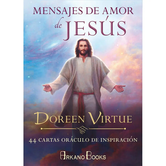 Mensajes de Amor de Jesús Oráculo 44 cartas y libro Original