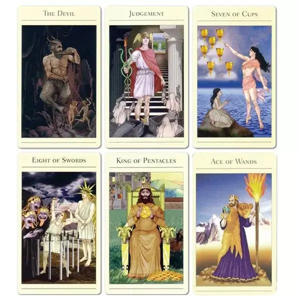 New Mythic tarot original + libro (tarot mítico)