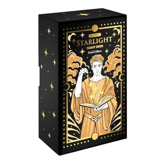 Starlight Tarot Gold Original by Wyspell Borde Holográfico