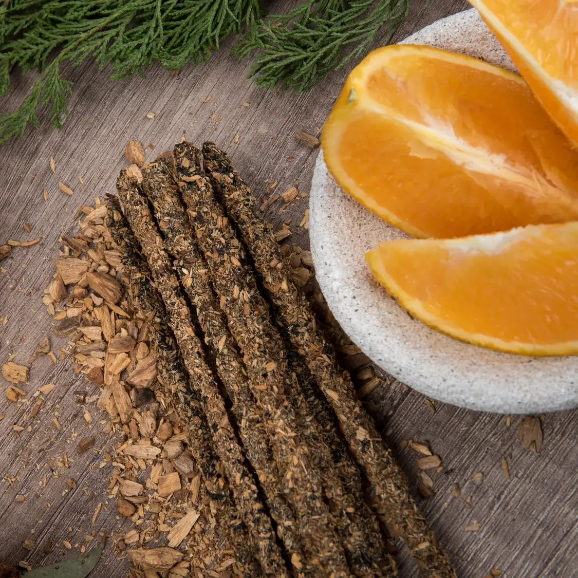 Varilla incienso Citronella, Naranja y Palo Santo Natural - Sagrada Madre