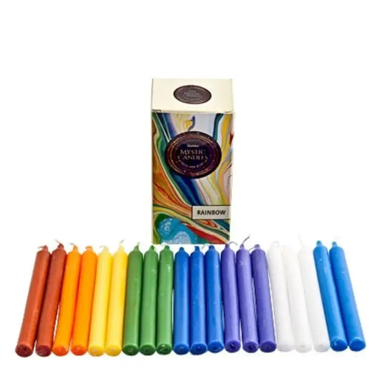 Pack de Velas Largas Arco Iris